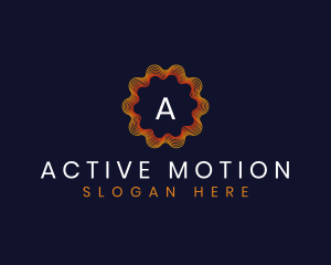 Tech Motion AI logo design