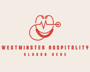 Heart Stethoscope Pulse logo design