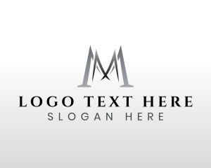 Marketing Business Company Letter M logo