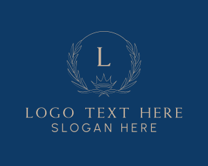 Crown Wreath Luxury logo