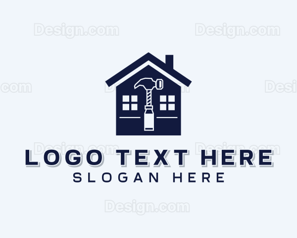 House Builder Construction Logo