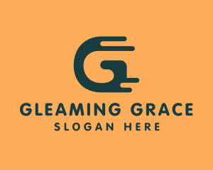 Fast Dripping Letter G logo design