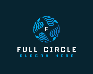 Circle Data Technology logo design