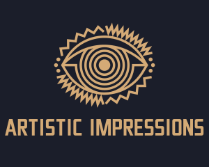 Ancient Mystical Eye  logo design