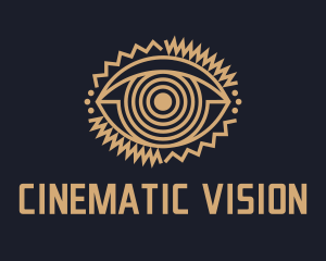 Ancient Mystical Eye  logo design