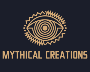 Ancient Mystical Eye  logo design