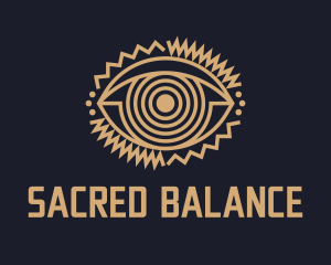 Ancient Mystical Eye  logo design