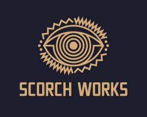 Ancient Mystical Eye  logo design