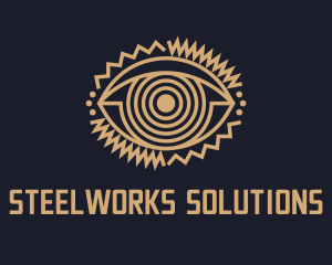 Ancient Mystical Eye  logo design