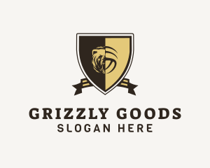 Grizzly Bear Soccer logo design