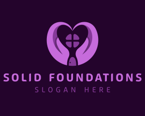 Violet Heart House Logo