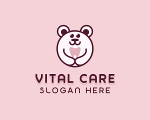 Dental Bear Tooth Logo