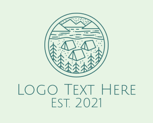 Mountain Forest Campsite  logo