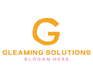 Preschool Orange Letter G logo design