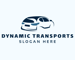 SUV Vehicle Transport logo design