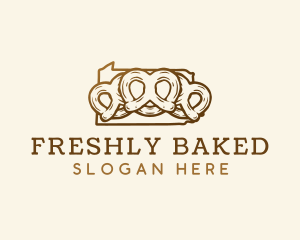 Pennsylvania Pretzel Snack logo design