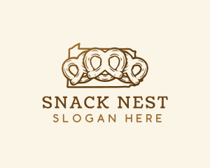 Pennsylvania Pretzel Snack logo design