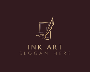 Quill Feather Calligraphy logo