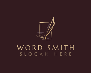 Quill Feather Calligraphy logo