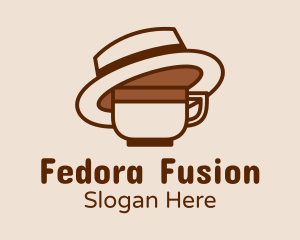 Coffee Cup Fedora  logo