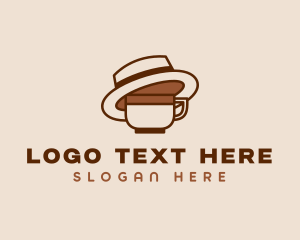 Coffee Cup Fedora  logo