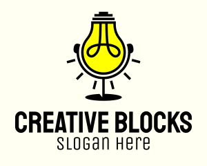 Lightbulb Creative Podcast logo design