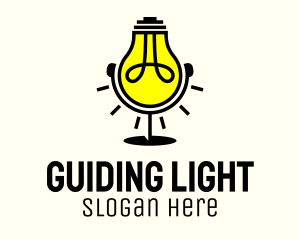 Lightbulb Creative Podcast logo design