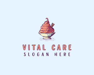 Sweet Ice Cream Logo