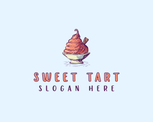 Sweet Ice Cream logo design