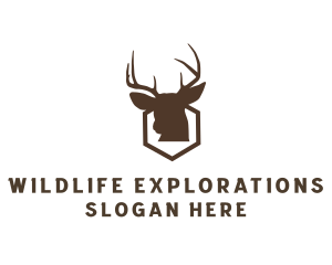 Deer Hunting Wildlife  logo