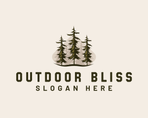 Pine Tree Nature Park logo design