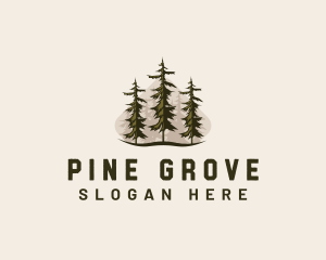 Pine Tree Nature Park logo design