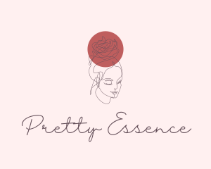 Pretty Rose Lady logo