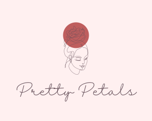 Pretty Rose Lady logo