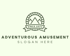 Adventure Peak Campsite  logo design