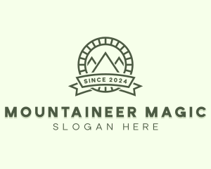 Adventure Peak Campsite  logo design