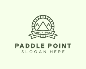 Adventure Peak Campsite  logo design