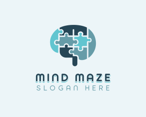 Brain Jigsaw Puzzle logo