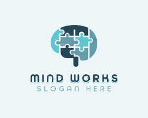 Brain Jigsaw Puzzle logo
