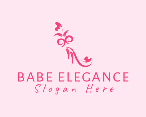 Elegant Flower Decor logo design