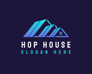 Roof Housing Repair logo design