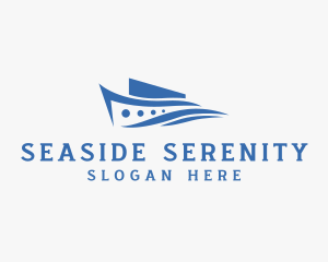 Marine Ferry Boat Ship logo