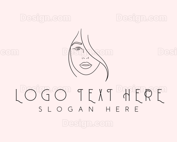 Beauty Woman Cosmetics Logo