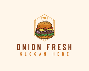 Nebraska Pork Tenderloin Sandwich logo design