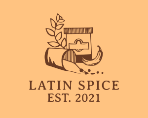 Cooking Pepper Spice logo design