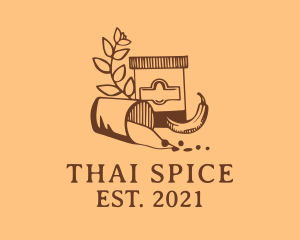 Cooking Pepper Spice logo design