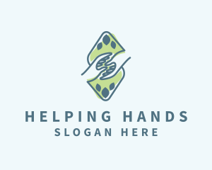 Helping Hand Charity logo design