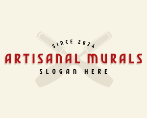 Chisel Carving Tool logo design