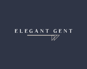 Luxury Gentleman Clothing logo design