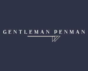 Luxury Gentleman Clothing logo design